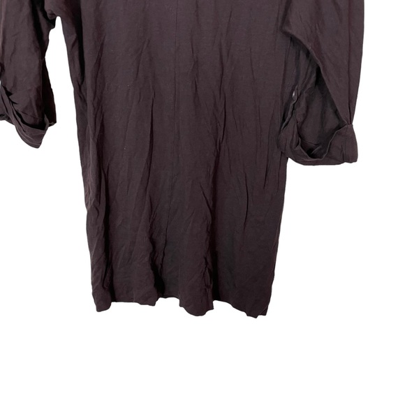 Miley Cyrus Max Azria Boho Abstract Multi-pattern V-Neck T-Shirt Dress Medium M - Picture 2 of 12